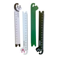 【YP】 1pcs 15cm Ruler Student Stationery Measuring Frog Birthday Reward School Supplies
