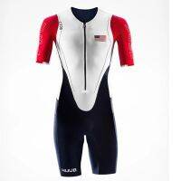 2020 huubผู้ชายskinsuitจักรยานJ umpsuitชุดไตรกีฬาropa C iclismo MTBชุดสำหรับขี่จักรยานฤดูร้อนวิ่งไตรสูทโปรทีมเครื่องแบบ