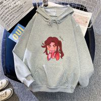 Vintage San Lang Saying Gege Printed Hoodies Anime Tgcf Kawaii Sweatshirts Man Women Winter Clothes Harajuku Fashion Pullovers Size Xxs-4Xl