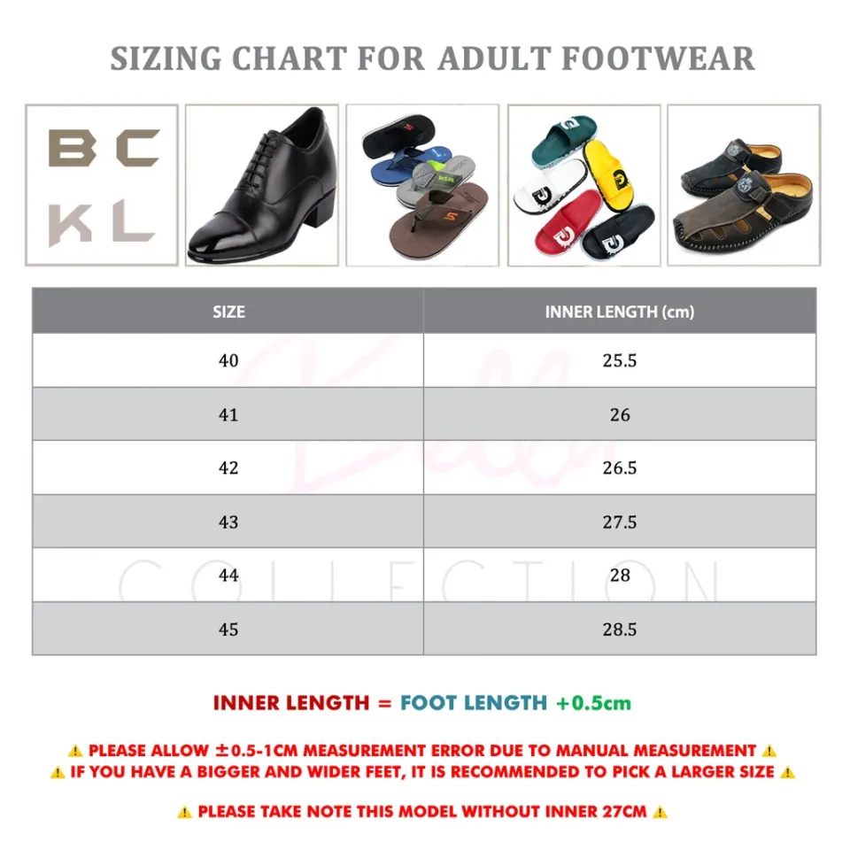 Top more than 109 rider sandals size chart latest - netgroup.edu.vn