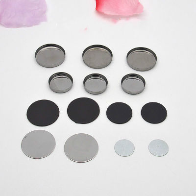 100pcs Empty Magnetic For DIY Eye Eyeshadow Shadow Makeup Powder Fundation Refill Palette Lipstick blush pans