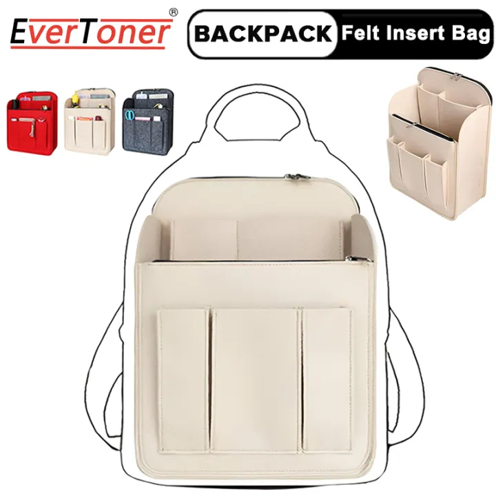 Backpack Organizer Insert Liner Hanging Travel Bag in Bag with