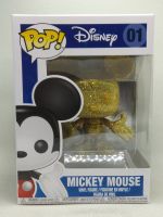 Funko Pop Disney - Mickey Mouse [กากเพชรสีทอง] #01 (กล่องมีตำหนินิดหน่อย)