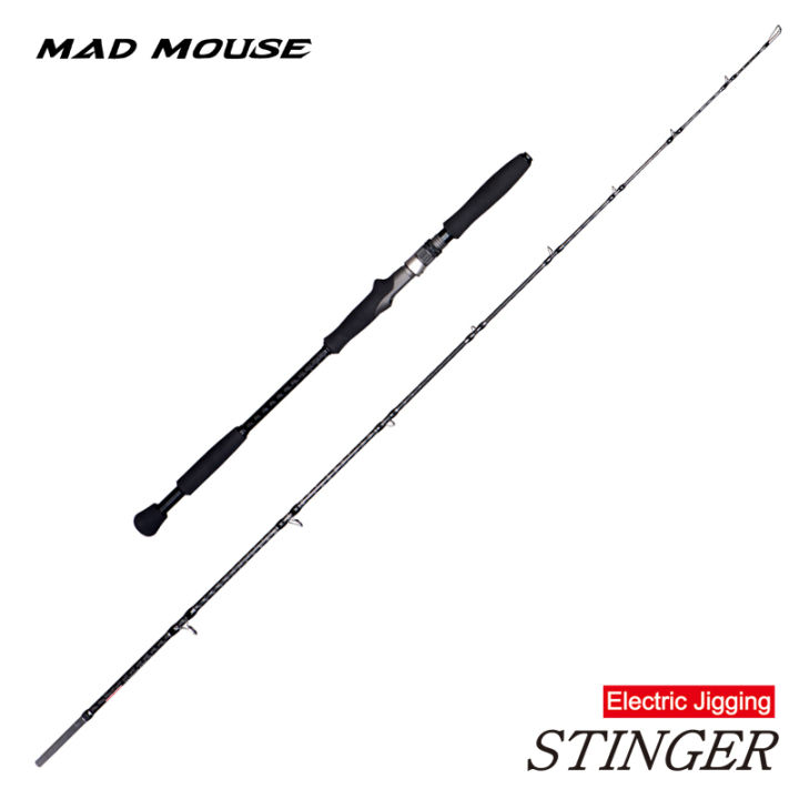 madmouse-stinger-คันเบ็ดไฟฟ้า-nsbk53eemmt-ใหม่ส่วนฟูจิทั้งหมดของญี่ปุ่นน้ำหนัก1-9เมตร300กรัม400กรัมคันเบ็ดเรือเบ็ดตกปลาทะเล