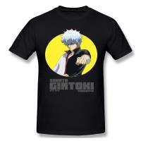 เสื้อยืดลายอะนิเมะญี่ปุ่น Gintama