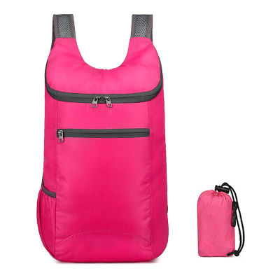 กระเป๋า20L GUDE001น้ำหนักเบาพับได้กระเป๋าเป้ตั้งแคมป์กลางแจ้งกระเป๋าเดินทางกีฬาเดินป่า