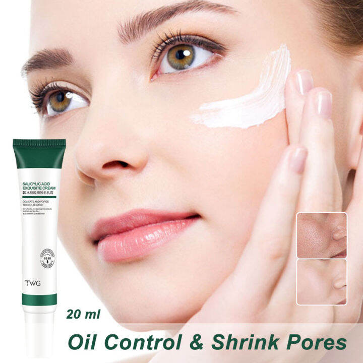 20ml Salicylic Acid Pores Refining Cream Shrink Pore Improve Acnes ...