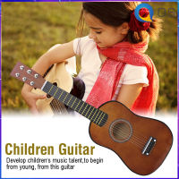 【ราคาถูก】【ราคาถูกคุณภาพดี】Kid Guitar ไม้ 23in กีตาร์ดนตรีอุปกรณ์ฝึกทักษะของเล่นเด็กนักเรียนเริ่มต้น