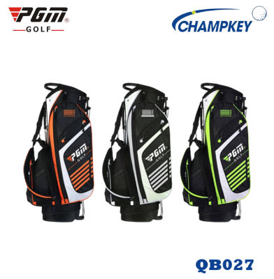 Champkey ถุงกอล์ฟ กระเป๋ากอล์ฟแบบพาพา PGM Stand bag (QB027) มีให้เลือก 3สี มีสายรัด BAG with Stand Support Rack