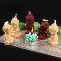 Buddha Mold Candles Molds Silicone Crafts Liquidation Ice Gypsum Cement Making Soap Casting Form for Candle Tools Decoration