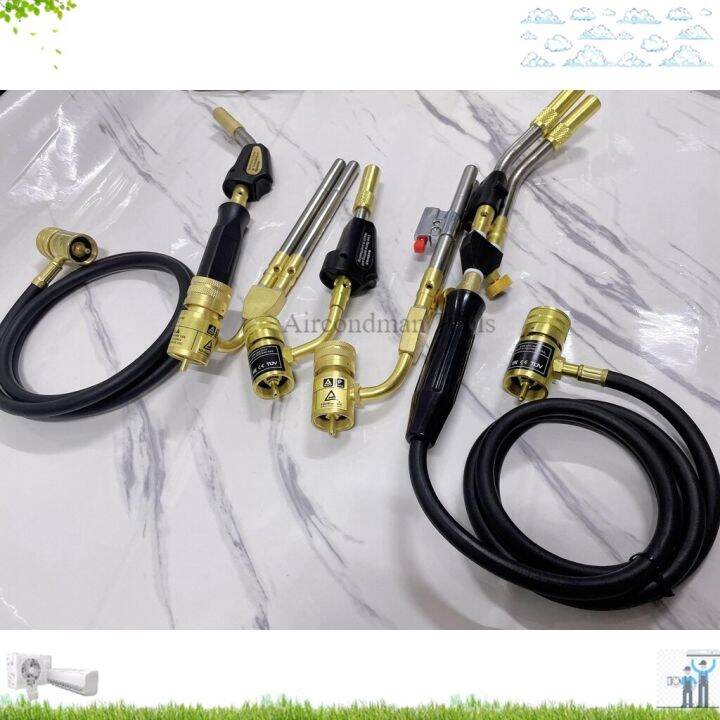 (Aircond Tool) asjustable double torch hose welding tube aircond copper
