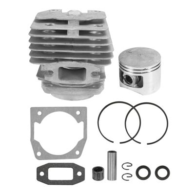 1 Set Diameter 45mm Chainsaw Cylinder and Piston Set Fit 52 52Cc Chainsaw Spare Parts for Gasoline/Oil Chainsaw Spares