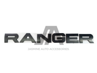 ตัวอักษรติดฝากระโปรงหน้า สีดำด้าน สำหรับ Ford Ranger 2012-2014