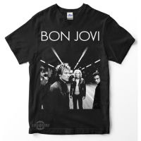 BEST LIGHT BONJOVI BAND เสื้อยืดวงดนตรีร็อคนานาชาติเสื้อแฟชั่นคอตตอนคอ