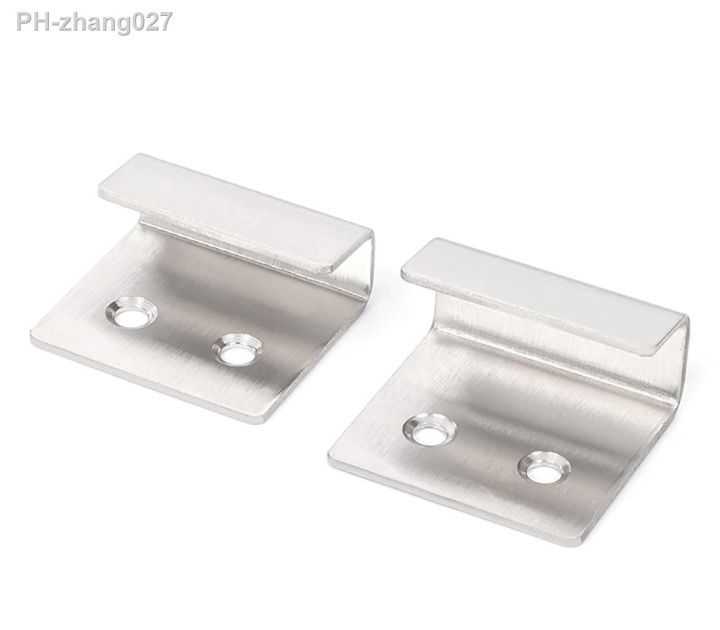 1pcs-silver-u-shape-stainless-steel-hanging-code-ceramic-tile-display-buckle-corner-brackets-joint-fastener-screens-wall-support