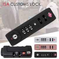 【YF】 TSA007 Customs Password Lock Multi-purpose 3-digit Combination  For Travel Luggage Suitcase Anti-Theft Code Padlock