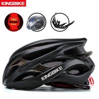 HOT★KINGBIKE หมวกกันน็อคขี่จักรยาน Ultralight จักรยานหมวกกันน็อก CPSC CE Certified MTB จักรยานด้านหลัง Sun Visor ขี่จักรยานหมวกกันน็อกจักรยาน