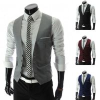 CODAndrew Hearst 【Plus Size】40-100KG Men Elegant Design Cotton Formal Business Vest