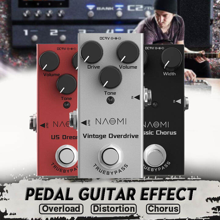 Mini Compressor Pedal Portable Guitar Effects Pedal Electric Guitar