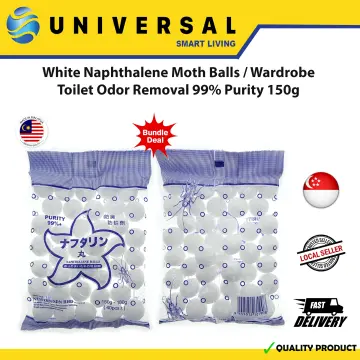 99% Pure White Refined Naphthalene Moth Balls for Closet - China