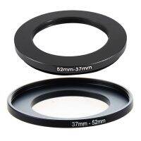 52mm-37mm 52mm to 37mm Black Step Down Ring Adapter for Camera &amp; Camera Lens Filter Step Up Ring 37mm to 52mm Adapter Black