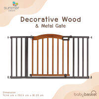 Decorative Wood &amp; Metal Gate