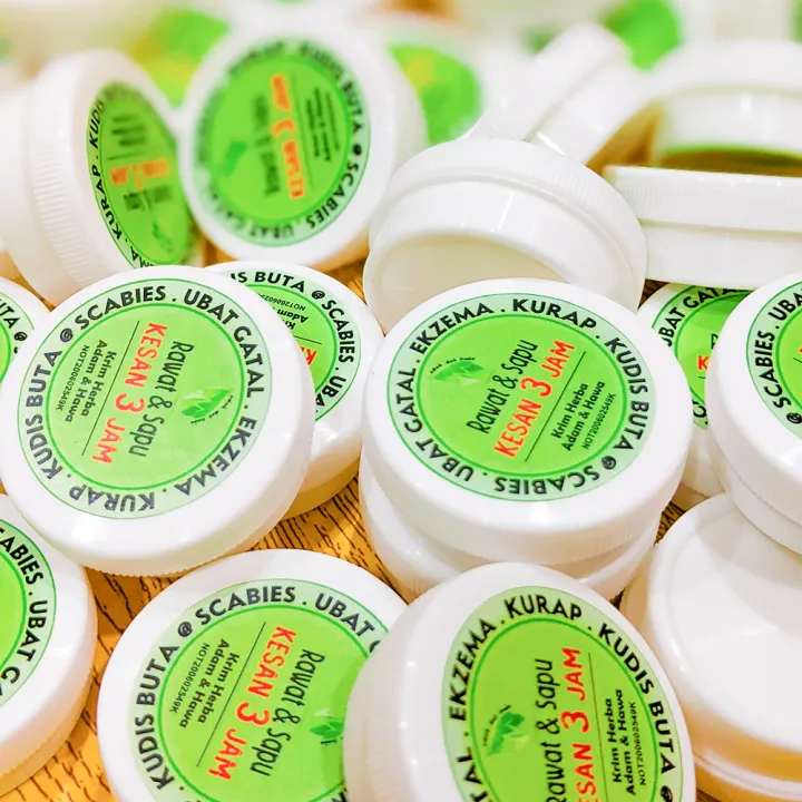 Set Murah X3 Unit Lulus Kkm Krim Tabib Ubat Gatal Kulit Sensitif Ruam Alergik Kudis Ramuan Herba Halal Dan Selamat Digunakan Lazada