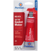 Permatex กาวแดงเปอร์มาเท็ค ปะเก็นเหลวซิลิโคนแดง PERMATEX HIGH TEMP RED RTV SILICONE ขนาด 3 OZ. / CONT.NET.85g