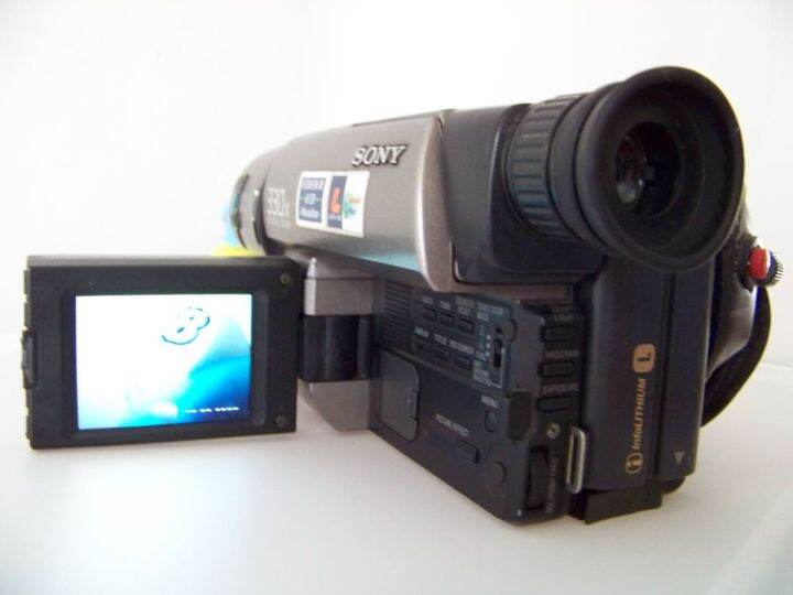 Sony/ Sony CCDTRV46E Tape Camera PAL Hi8 Traditional 8mm Vintage Vlog