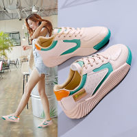 2023 New Spring And Autumn Joker Board Shoes Thick Bottom Stitching Personality Explosions Sports Leisure Leather Flat Shoes Cq-33