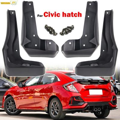 ชุดสำหรับ Honda Civic Hatchback Hatch Type R 2016 - 2021 Mud Flaps Splash Guards Mudguards Fender Cover 2017 2018 2019 2020