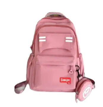 Shop Backpack Bag For School Korean Style Purple online Lazada