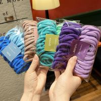 【Ready Stock】 ☢ↂ C18 [Ready Stock]100PCS Big Korean Colourful Rubber Hair Ties Fashion Hairband Getah Rambut Hair Accessories