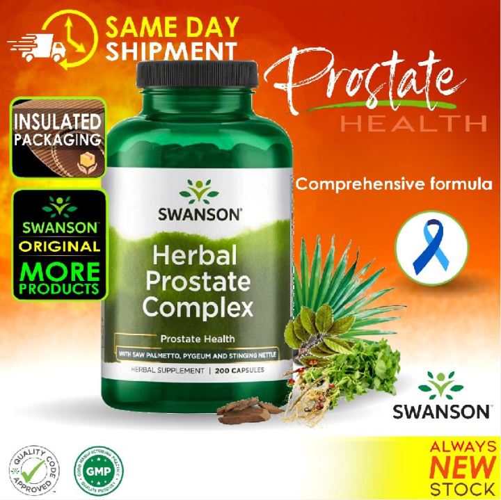 Swanson Saw Palmetto Prostate Pygeum Stinging Nettle 200 Caps Lazada Ph 0832