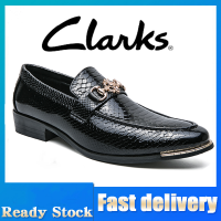 Clarks-lรองเท้าหนังผู้ชาย รองเท้าหนังผู้ชายฤดูร้อนรองเท้าอย่างเป็นทางการรองเท้าแต่งงานผู้ชาย รองเท้าหนังแฟชั่นอังกฤษ