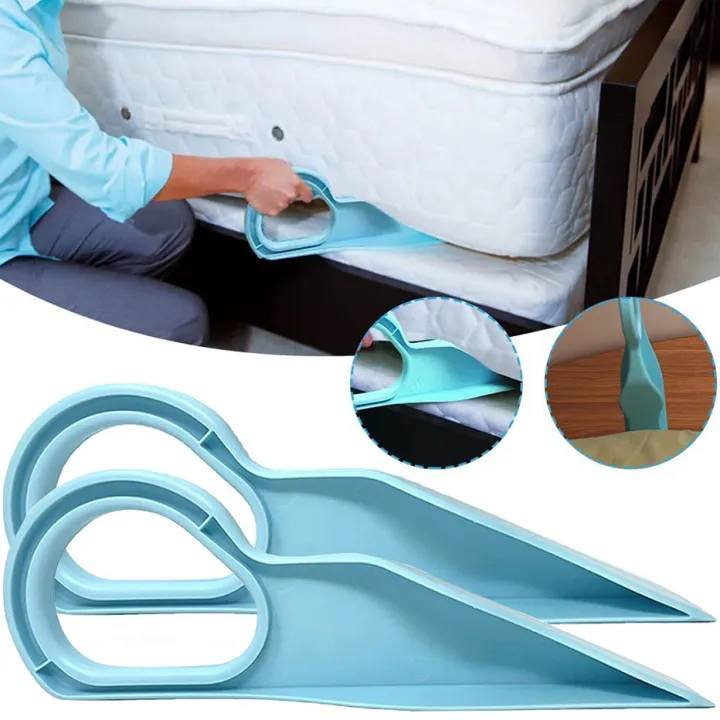 Bed Maker and Mattress Lifter Tool Helps Lift and Hold The Mattress
