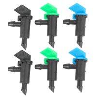 90Pcs Drip Emitter,Garden Flag Irrigation Drippers in 3 Sizes,1 GPH, 2 GPH, 4 GPH Per Hour for Trees and Shrubs Watering