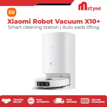 READY STOCKS) Xiaomi Robot Vacuum X10+ / X10 Plus [Mop Self-Cleaning, Dust  Collection, 4000Pa Suction Power]
