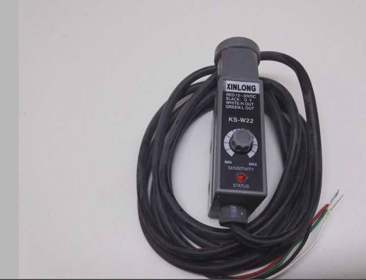 เซ็นเซอร์รหัสสี-ks-w22-ks-g22-ks-r22-0-1-0-5ms-10-30v-การตรวจจับ-photoelectric-switch-color-mark-sensor