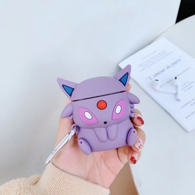 Coque 2 Soft Elf Eevee การ์ตูนมอนสเตอร์3D วีรบุรุษ Pocket Pro ซิลิโคนสำหรับ3ใหม่หูฟังอุปกรณ์หูฟัง