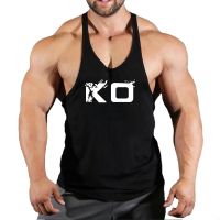 Brand gyms clothing Men Bodybuilding and Fitness Stringer Tank Top Vest sportswear Undershirt muscle workout Singlets Running