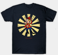 Classic Dudley Do Right Retro Japanese T-Shirt Mens 100% Cotton Round Neck Short Sleeve T-Shirt