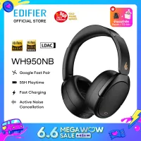 Edifier WH950NB หูฟังครอบหู หูฟังบลูทูธไร้สาย ตัดเสียงรบกวน 4-Mic ENC Bluetooth V5.3 40มม. Type-C Fast Charge