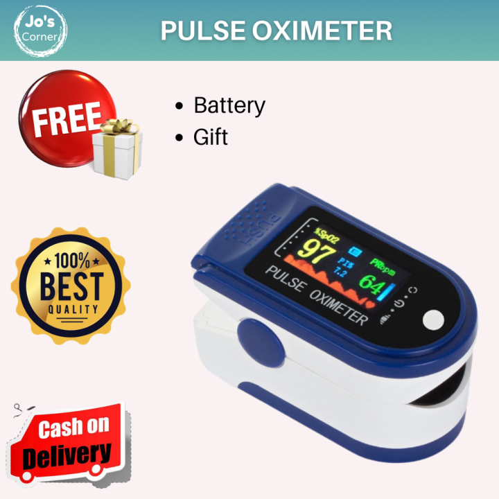 JO HIGH QUALITY WITH GIFTS Oxymeter Original Pulse Oximeter Fingertip ...