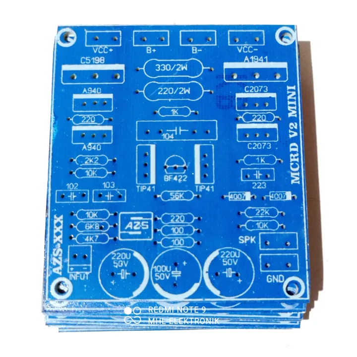 PCB MCRD V2 MINI FIBER GLASS FR4 | Lazada Indonesia