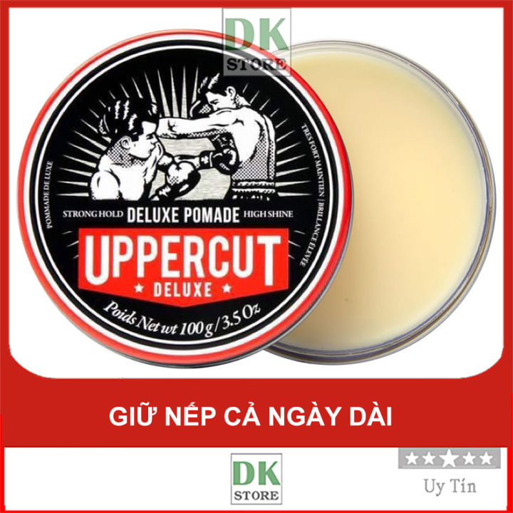 UPPERCUT DELUXE Pomade sẽ thực sự là một món đồ không thể thiếu với các quý ông yêu kiểu tóc đẹp. Hãy cùng trải nghiệm lớp sáp vuốt tóc mỏng nhẹ của UPPERCUT DELUXE Pomade, cho kiểu tóc đậm chất cá tính.