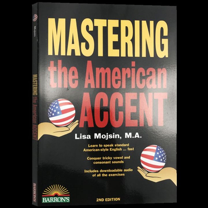 English original dictionary Mastering the American Accent English version  book original English reference book Lazada PH