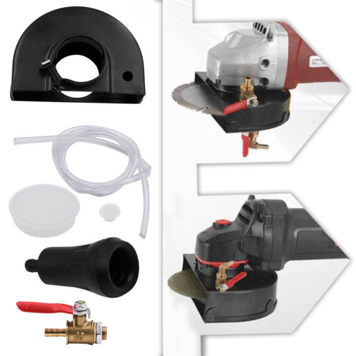 Angle grinder dust collection shield kit universal surface cutting dust