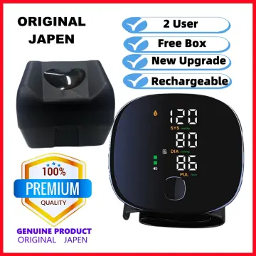 New LED Rechargeable Wrist Blood Pressure Monitor English