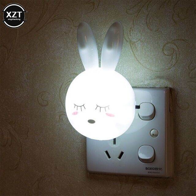 3-colors-led-cartoon-cute-rabbit-night-lamp-switch-on-off-wall-light-ac110-220v-us-plug-bedside-lamp-for-children-kids-baby-gift